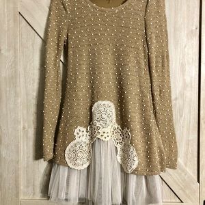 Altar’d State- Tulle and Lace dress